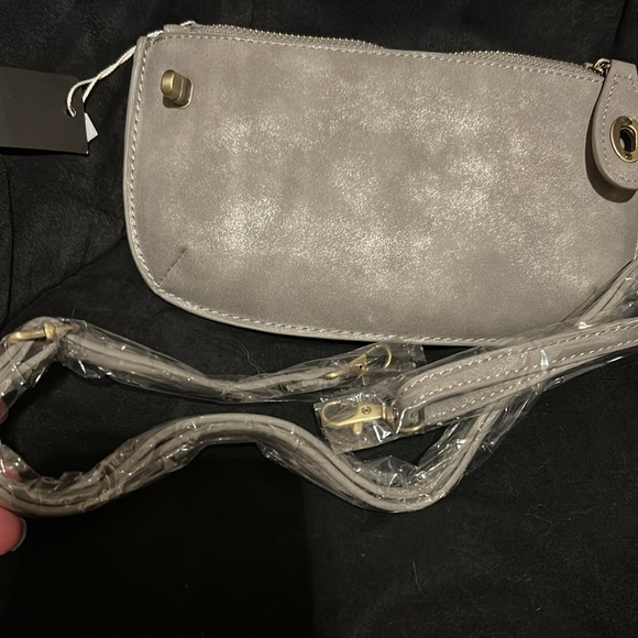 Joy Susan Brand Gray Mia Crossbody/Wristlet bag: NWT - Picture 2 of 6